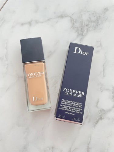 ディオールスキン フォーエヴァー フルイド グロウ/Dior/リキッドファンデーションを使ったクチコミ（1枚目）