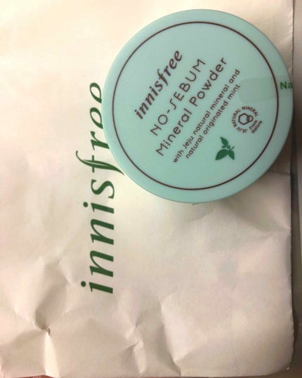 ノーセバム ミネラルパウダー/innisfree/ルースパウダーを使ったクチコミ(1枚目)