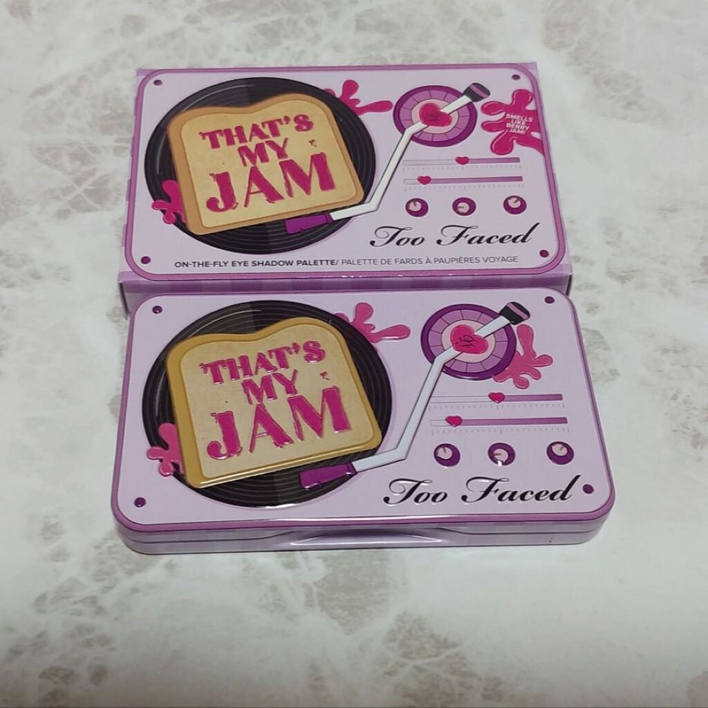 ザッツ マイ ジャム! ミニ アイシャドウ パレット /Too Faced/アイシャドウパレットを使ったクチコミ(1枚目)