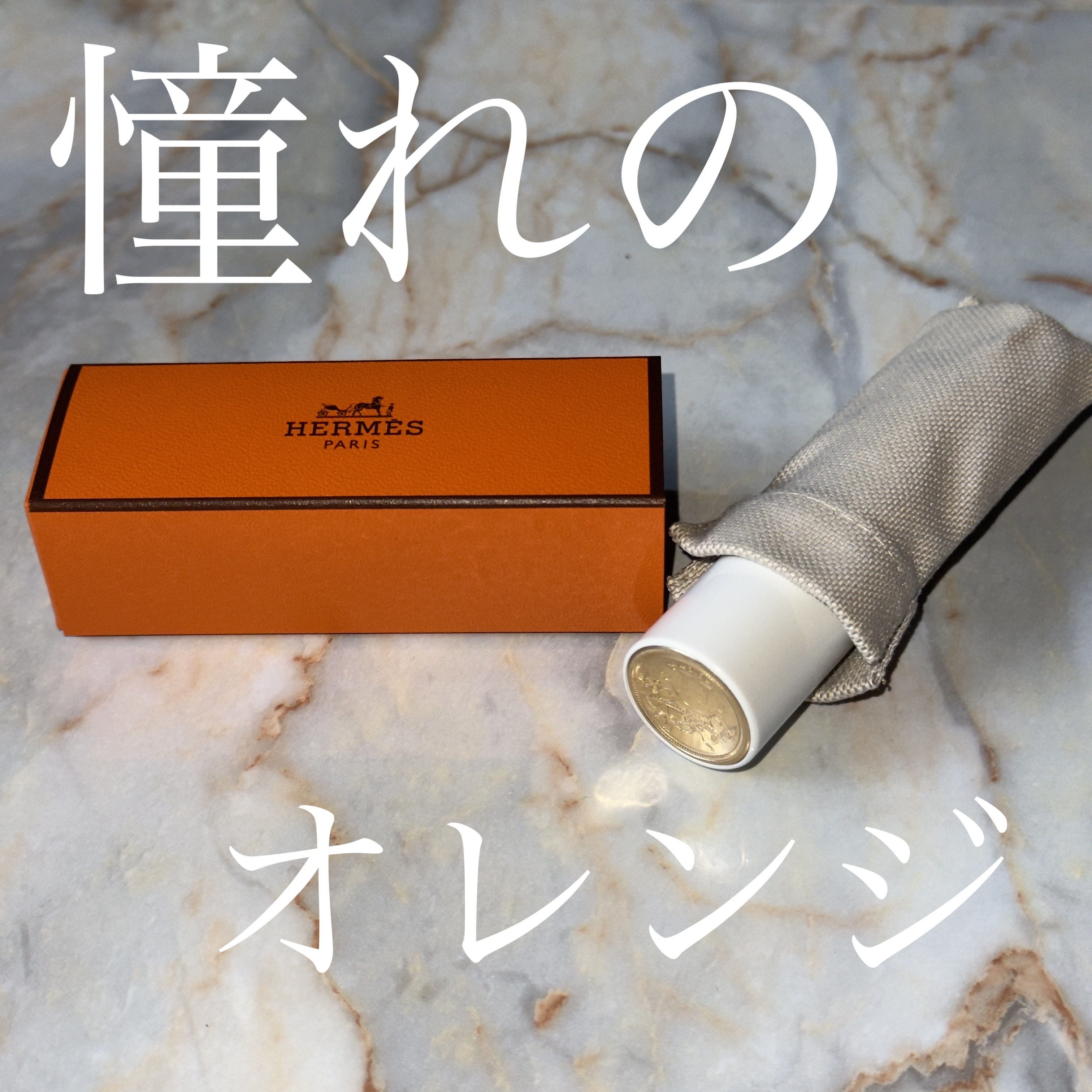 ルージュ エルメス ボーム ドゥ ソワン プール レ レーヴル/エルメス/リップバームを使ったクチコミ（1枚目）