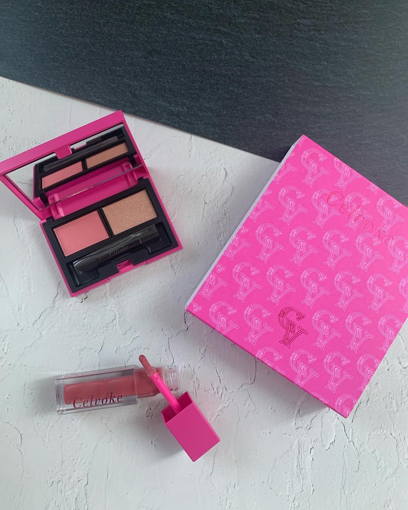 セルヴォーク ピンクアミュレット/Celvoke/メイクアップキットを使ったクチコミ(3枚目)