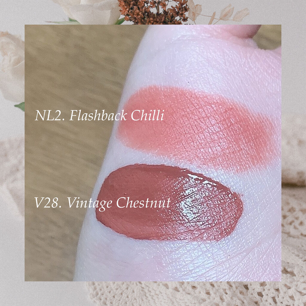 ノワール イン ザ ベルベットティント/MERZY/リップティントを使ったクチコミ（2枚目）