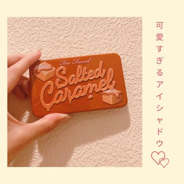 ソルテッド キャラメル ミニ アイシャドウ パレット/Too Faced/パウダーアイシャドウを使ったクチコミ（1枚目）