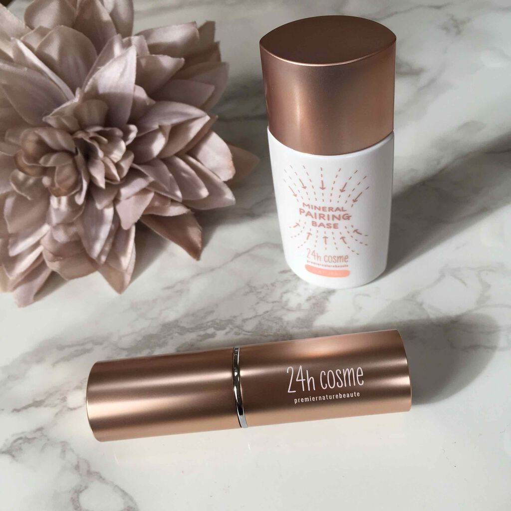24 ミネラルペアリングベース 01 ナチュラル/24h cosme/化粧下地を使ったクチコミ（1枚目）