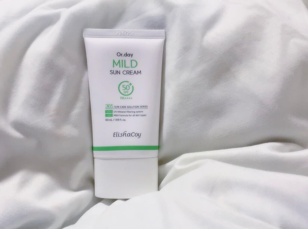 Or.day マイルドサンクリーム/Elishacoy/日焼け止めクリームを使ったクチコミ（1枚目）
