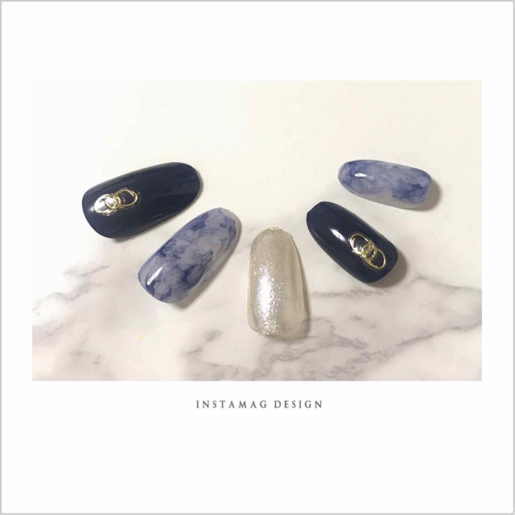 ネイルシール/キャンドゥ/ネイルシールを使ったクチコミ(3枚目)