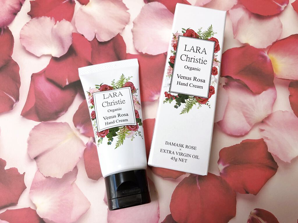 ハンドクリーム ヴィーナスローザ/LARA Christie/ハンドクリームを使ったクチコミ（1枚目）