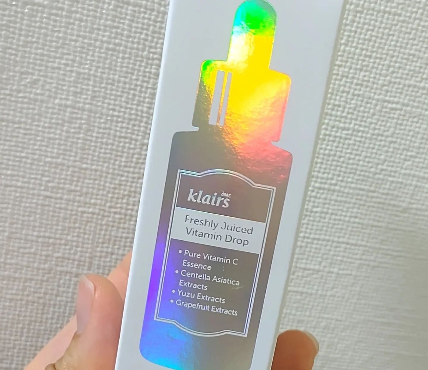 フレッシュリージュースドビタミンドロップ(35ml)/Klairs/美容液を使ったクチコミ(2枚目)