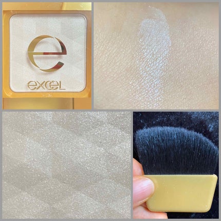シャイニーパウダー N/excel/プレストパウダーを使ったクチコミ(2枚目)