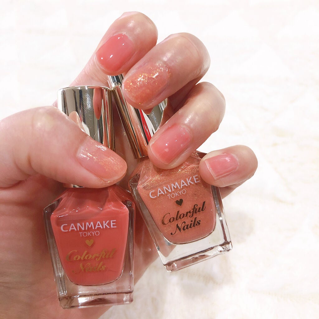 カラフルネイルズ/キャンメイク/マニキュアを使ったクチコミ(3枚目)