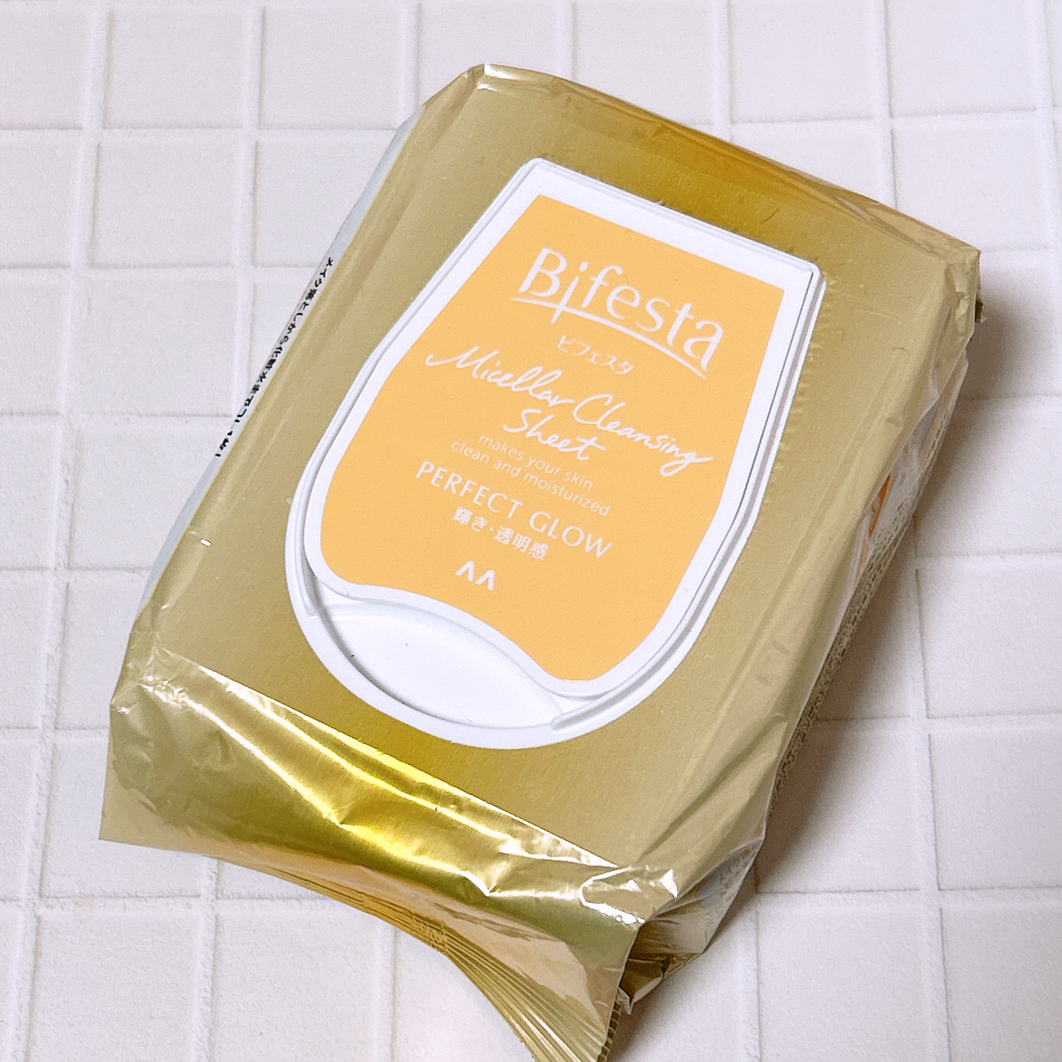 ミセラークレンジングシート パーフェクトグロウ/ビフェスタ/クレンジングシートを使ったクチコミ（1枚目）