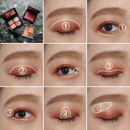 クワッドアイシャドー/NARS/アイシャドウパレットを使ったクチコミ(4枚目)