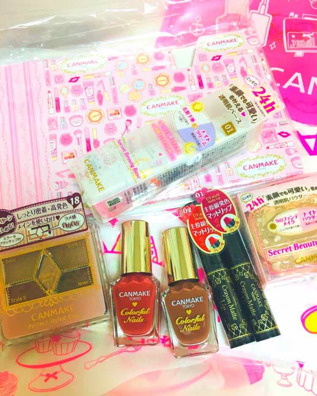 【旧品】パーフェクトスタイリストアイズ/キャンメイク/アイシャドウパレットを使ったクチコミ（1枚目）