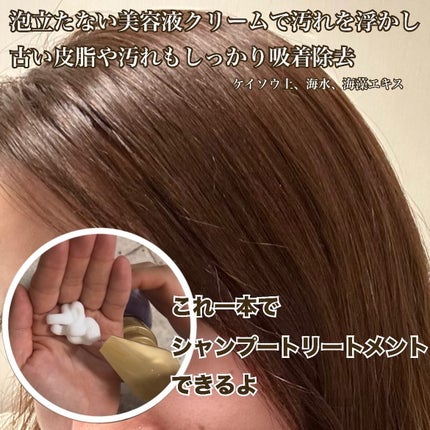 クリームシャンプー/BRiOSS(ブリオス)/市販シャンプーを使ったクチコミ(2枚目)