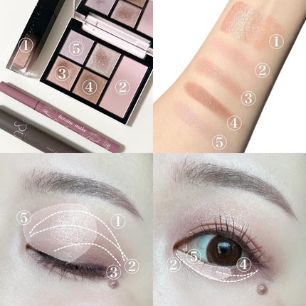 フェイス スタイリスト/SNIDEL BEAUTY/アイシャドウパレットを使ったクチコミ(4枚目)