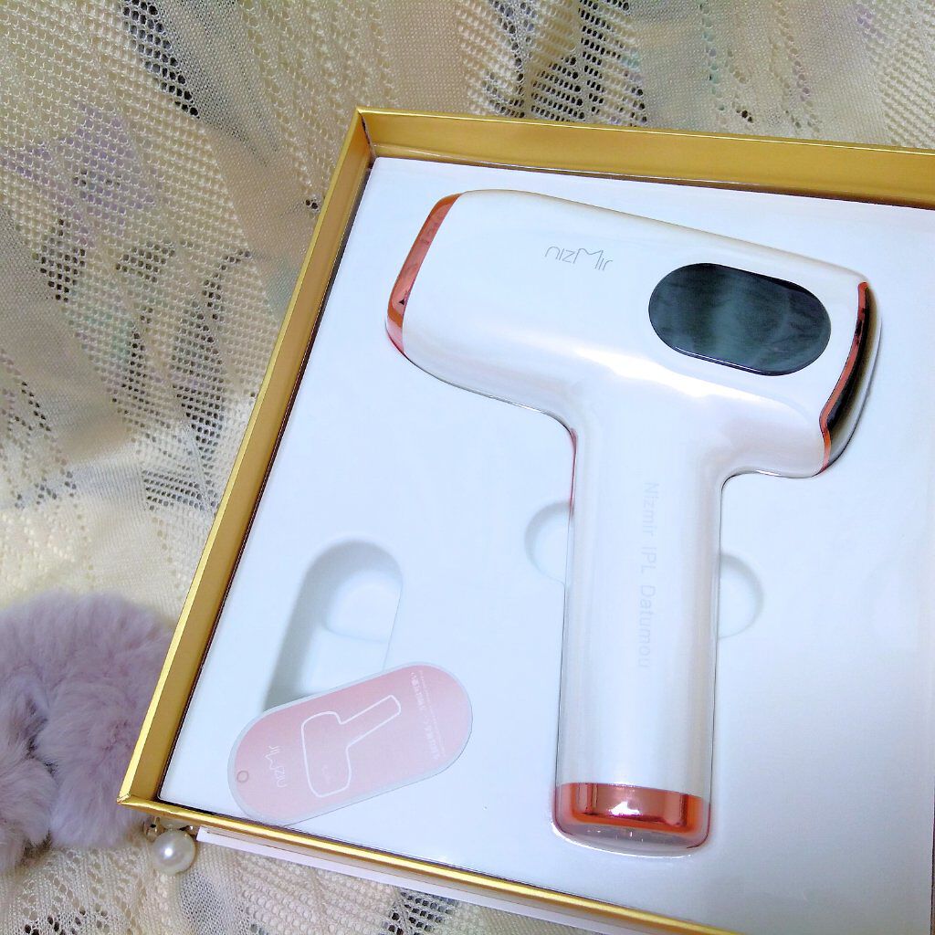 サファイヤIPL光脱毛器/NiZmir/家庭用脱毛器を使ったクチコミ(3枚目)