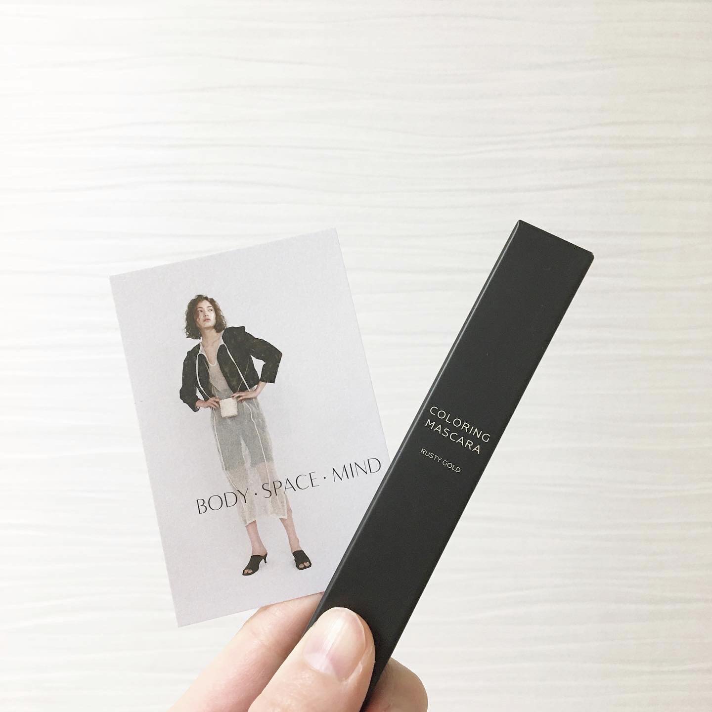 カラーリングマスカラ/uneven/マスカラを使ったクチコミ（2枚目）