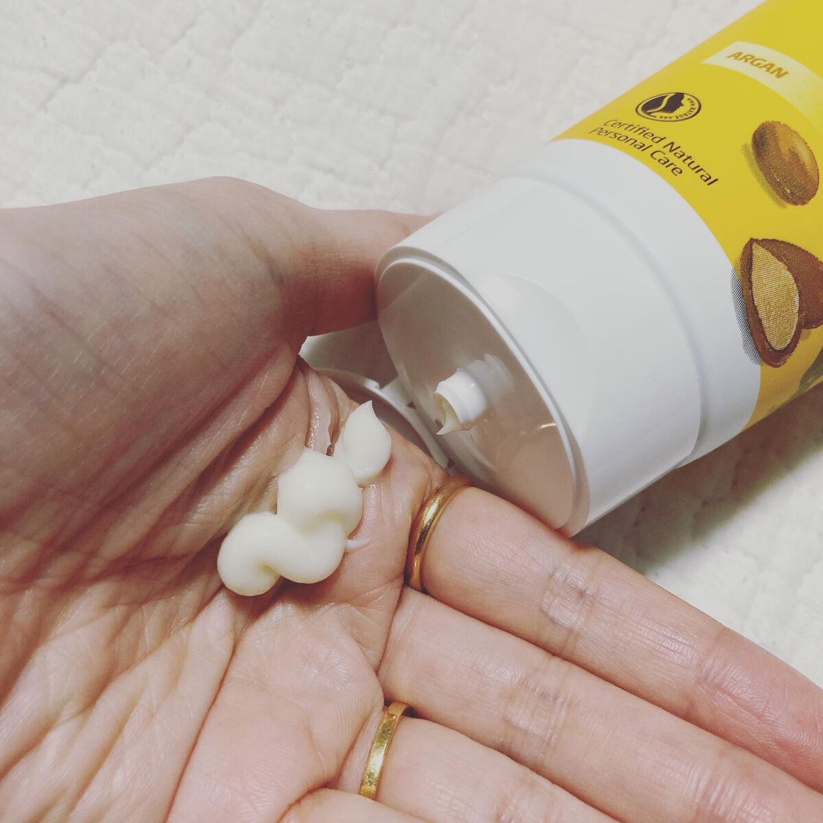 アルガン ヘアシャンプー／ヘアコンディショナー/WELEDA/市販シャンプーを使ったクチコミ（3枚目）