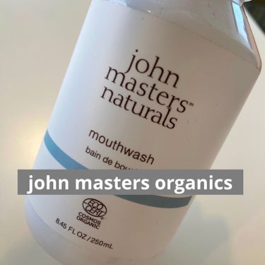 マウスウォッシュ/john masters organics/マウスウォッシュ・スプレーを使ったクチコミ（1枚目）