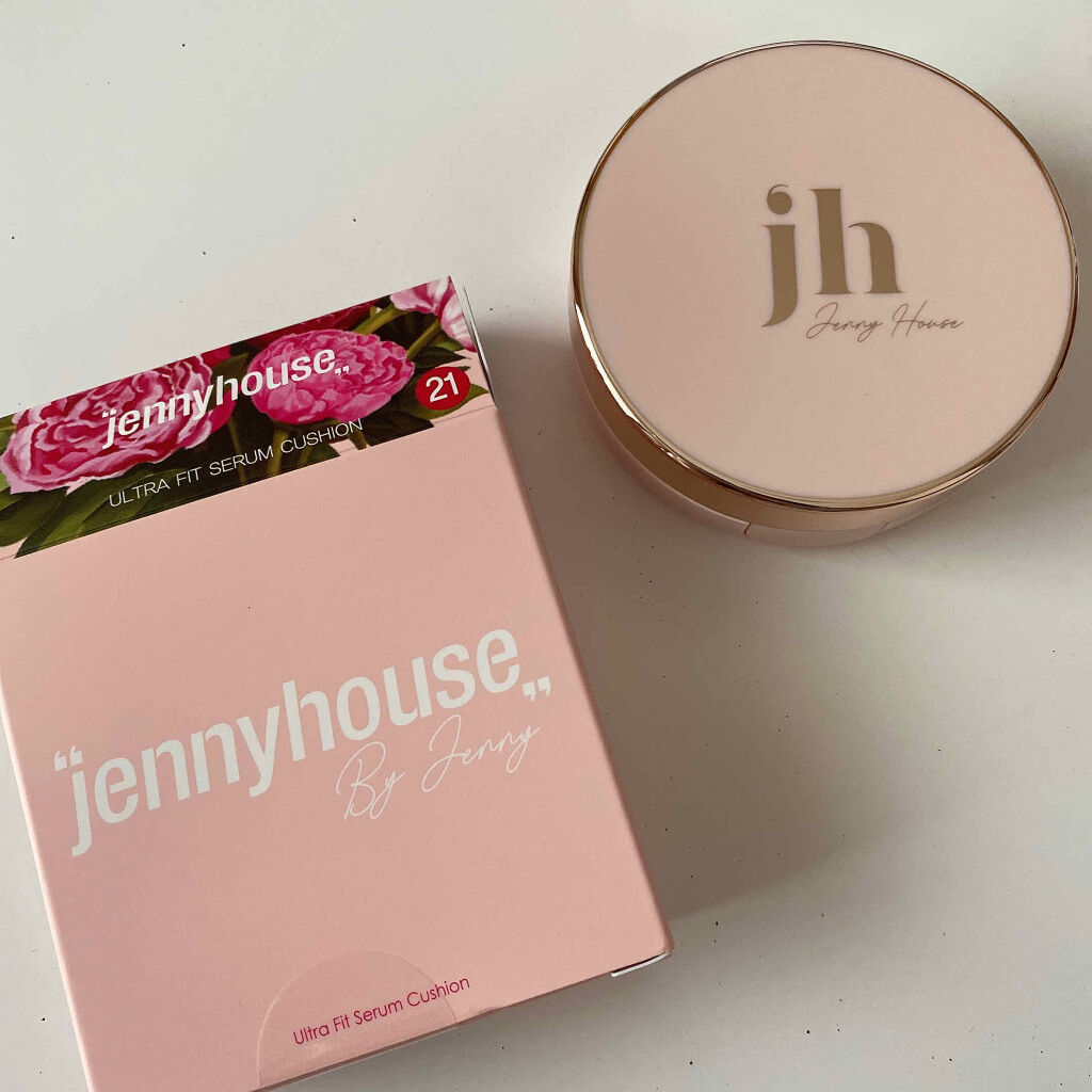 ウルトラフィットセラムクッション/jenny house/クッションファンデーションを使ったクチコミ（1枚目）