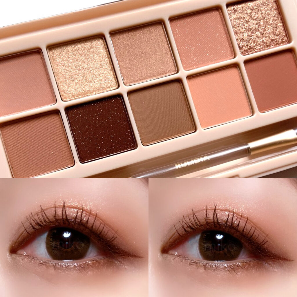 RULIDIA MULTI USE EYE PALETTE STATICEのクチコミ「#ヘビロテアイシャドウ 💓✨

☑︎RULIDIA
MULTI USE EYE PALETTE.....」（2枚目）