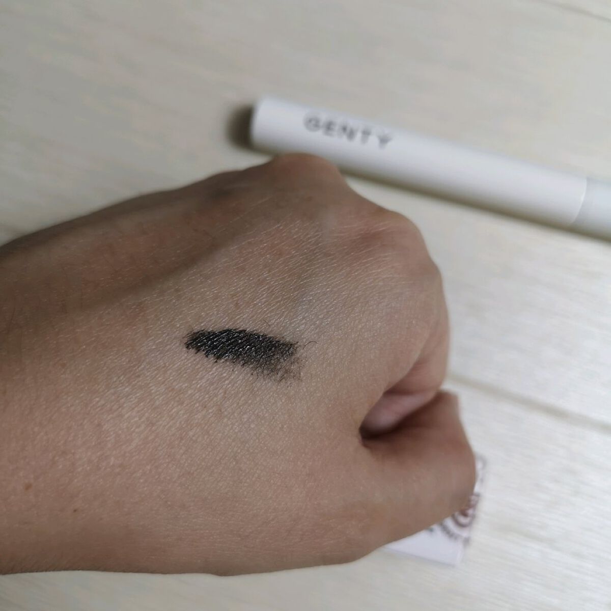 フェイト マスカラ メモリーミー ブラックグレージュ/GENTY/マスカラを使ったクチコミ（3枚目）