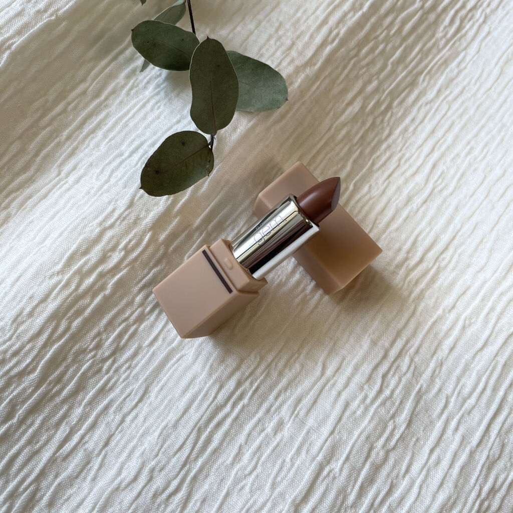 gemini lip stick ピンクブラウン l-102/la peau de gem./口紅を使ったクチコミ（1枚目）