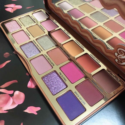 パンプキン スパイス アイシャドウ パレット(旧)/Too Faced/アイシャドウパレットを使ったクチコミ(3枚目)