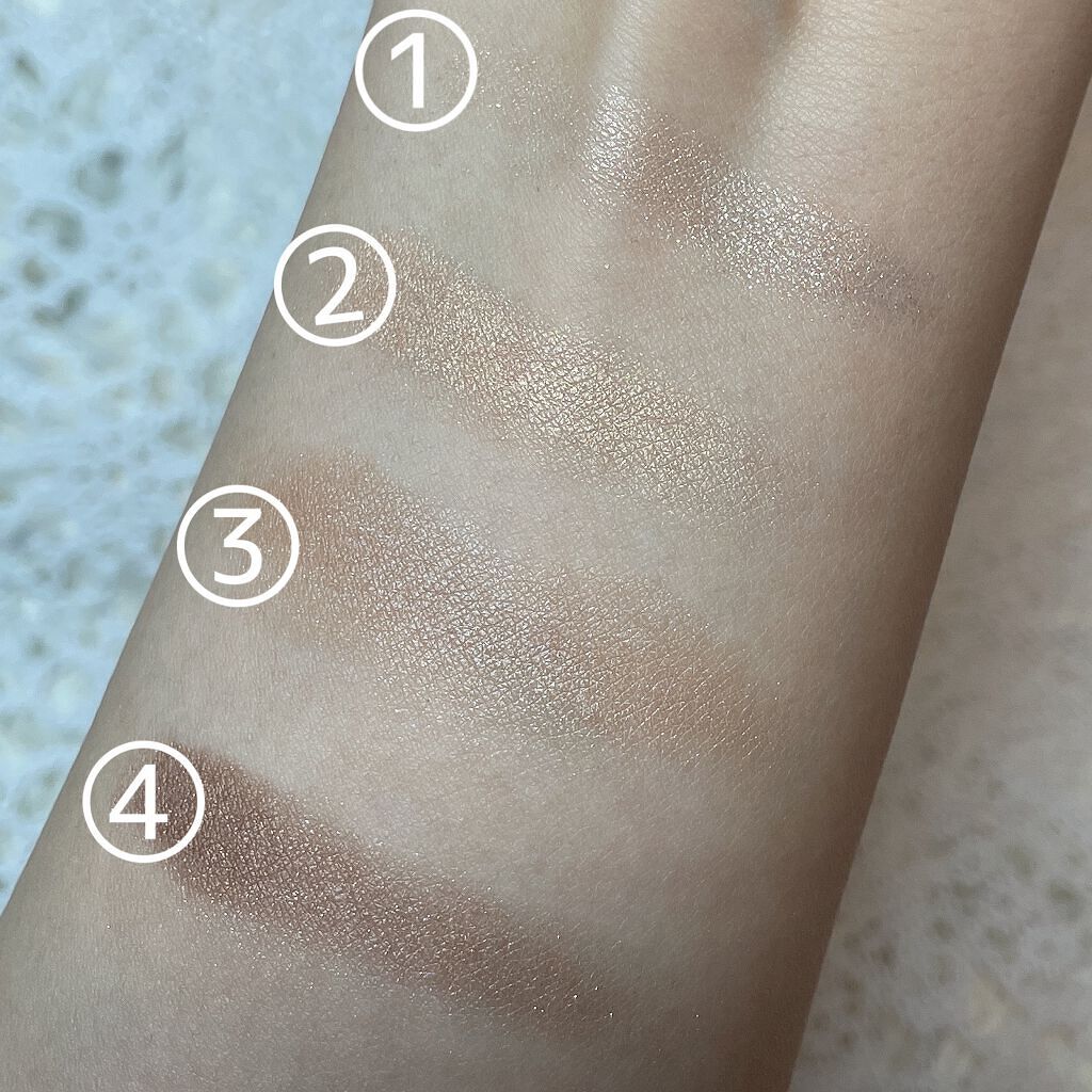 スキンモデリングアイズ/LUNASOL/アイシャドウパレットを使ったクチコミ(3枚目)