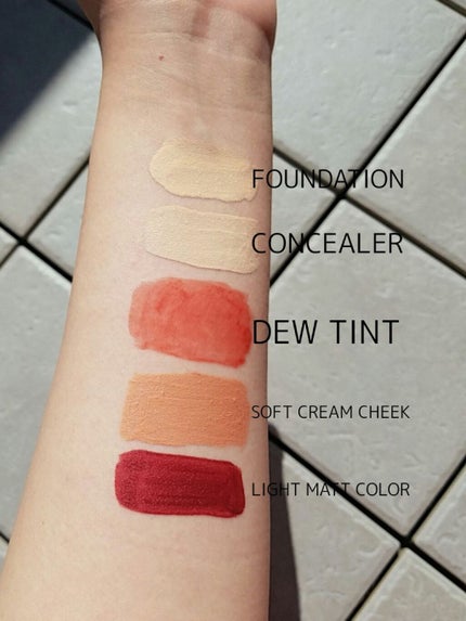 ソフトクリームチーク/AMUSE/リキッドチークを使ったクチコミ(7枚目)