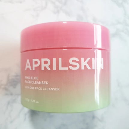 ピンクアロエメレンゲクレンザー/APRILSKIN/その他洗顔料を使ったクチコミ(1枚目)