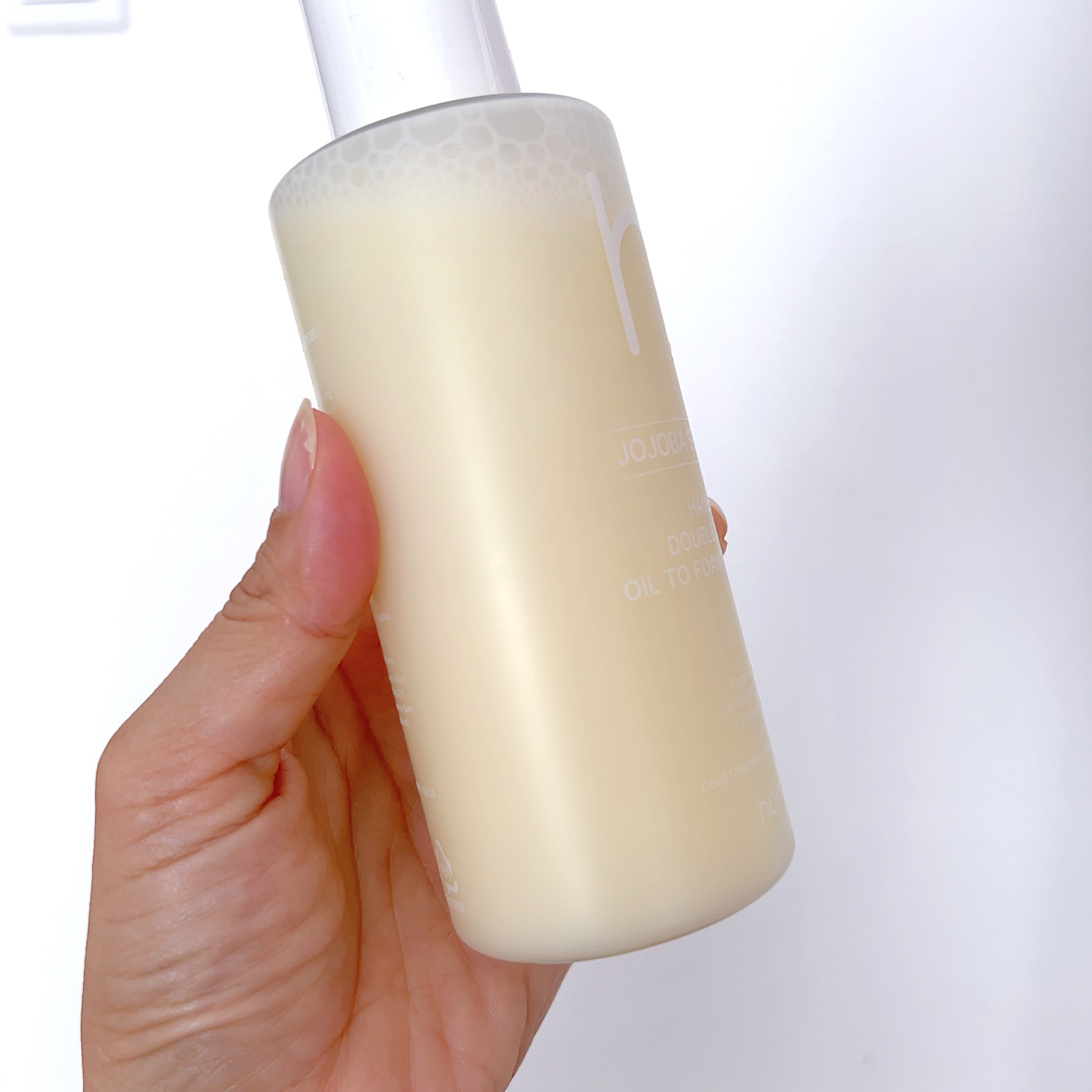 ダブルショットオイルトゥーフォームクレンザー/HAMEL/オイルクレンジングを使ったクチコミ（3枚目）