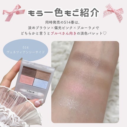 フェイスカラーパレット/チャコット・コスメティクス/アイシャドウパレットを使ったクチコミ(7枚目)