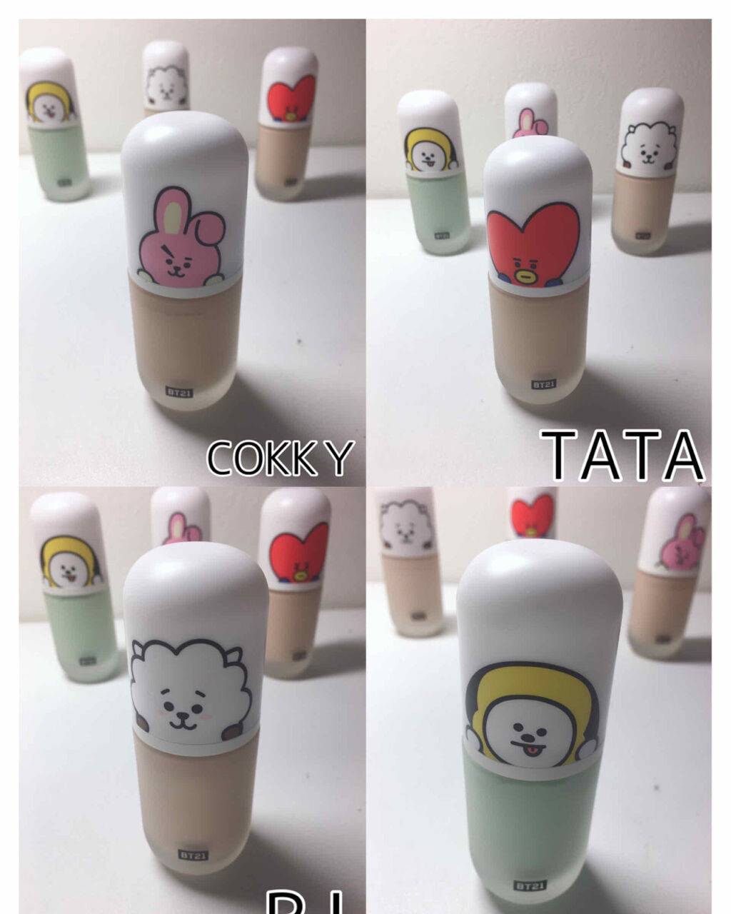 BT21 × VT Cosmetic ティンテッド カラーベース/VT/化粧下地を使ったクチコミ（2枚目）