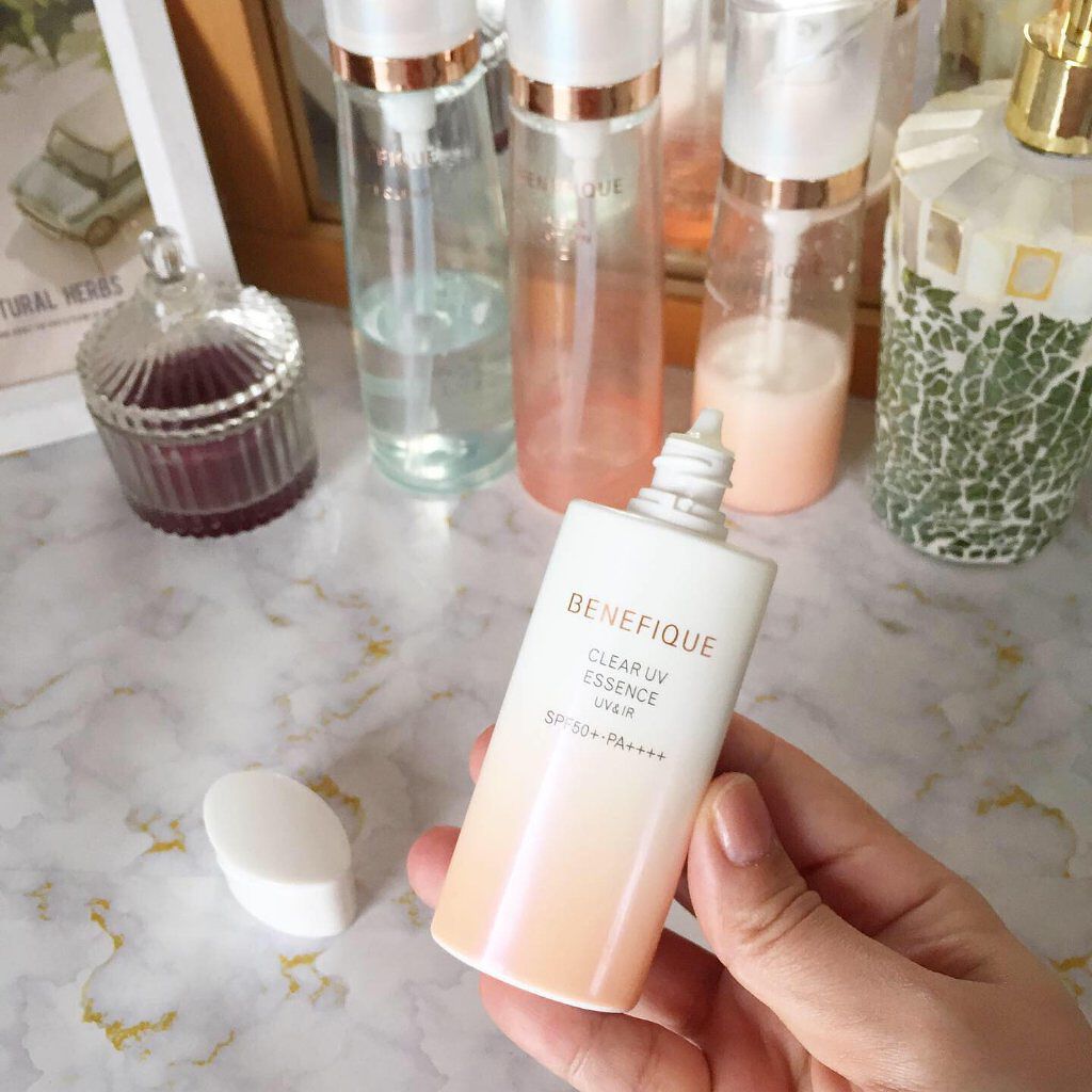 ベネフィーク クリア UV エッセンス（ＵＶ＆ＩＲ）/BENEFIQUE/日焼け止めローションを使ったクチコミ（3枚目）