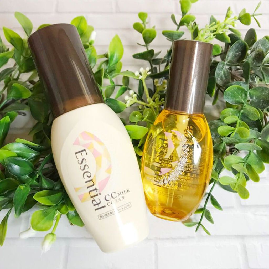 CCミルク/エッセンシャル/ヘアミルクを使ったクチコミ（2枚目）