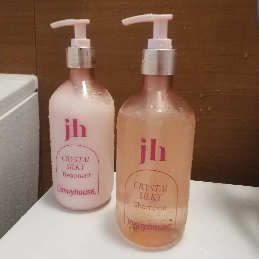 クリスタル シルキー シャンプー/トリートメント<サラサラ>/jenny house/シャンプー・コンディショナーを使ったクチコミ(1枚目)