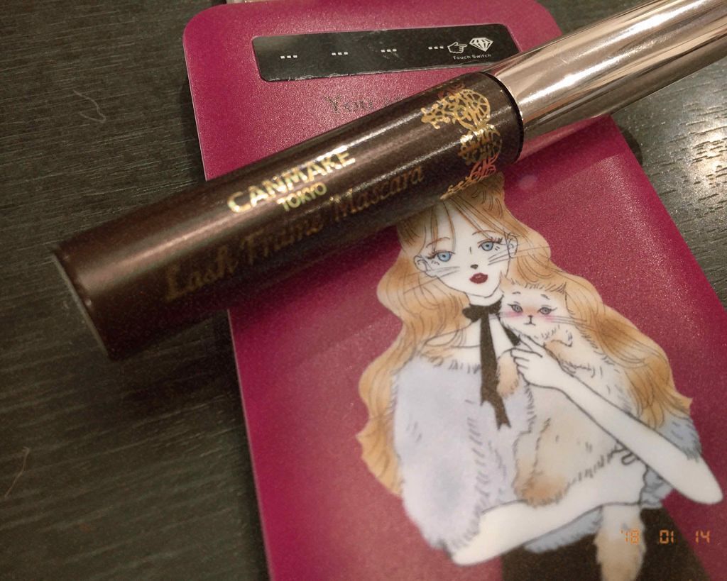 ラッシュフレームマスカラ/キャンメイク/マスカラを使ったクチコミ（1枚目）