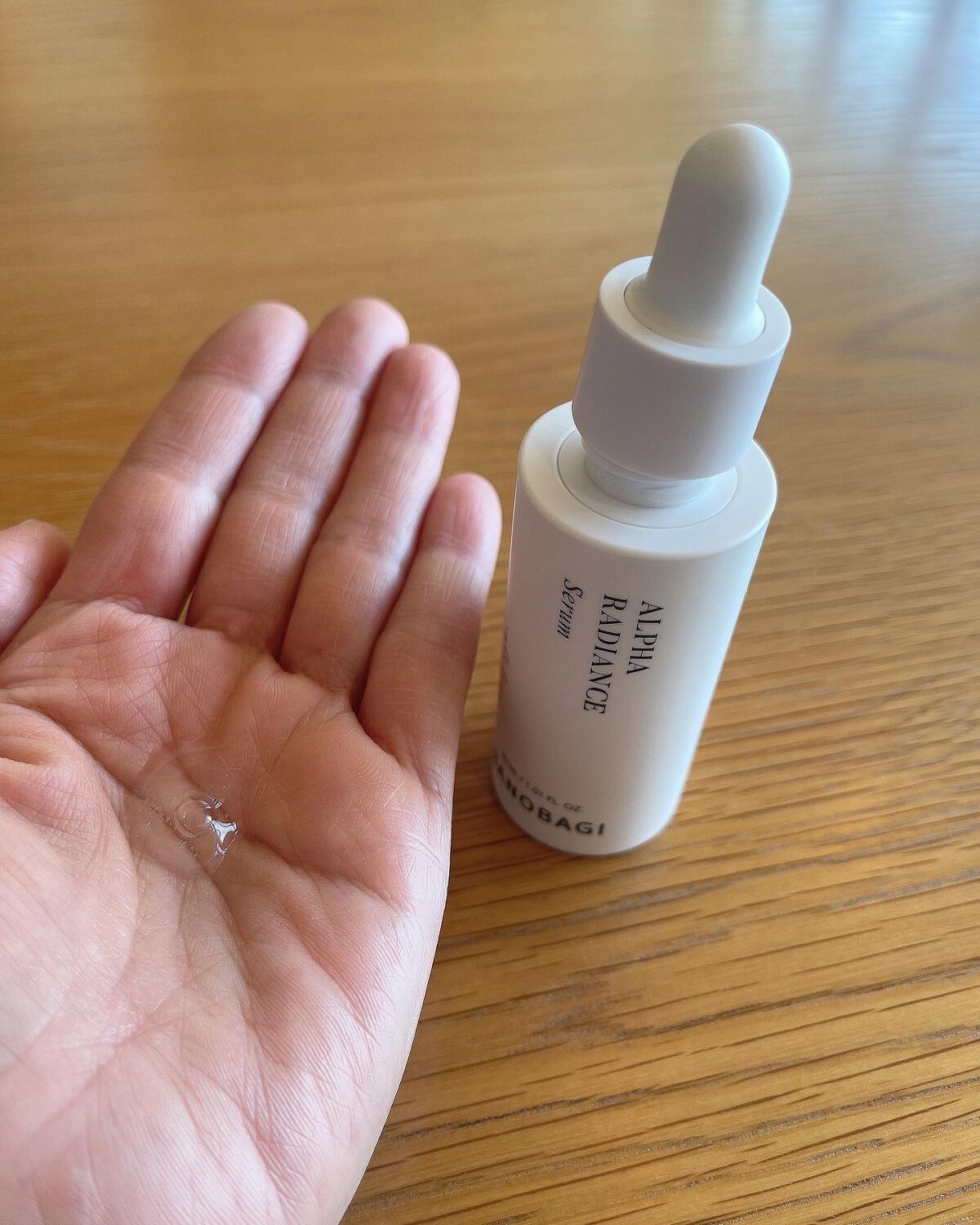 アルファラディアンスグローセラム/BANOBAGI/美容液を使ったクチコミ(2枚目)