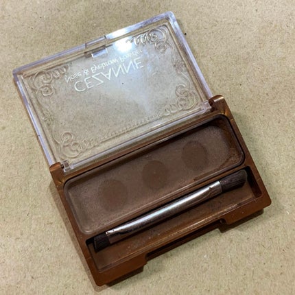 ノーズ&アイブロウパウダー/CEZANNE/パウダーアイブロウを使ったクチコミ(3枚目)