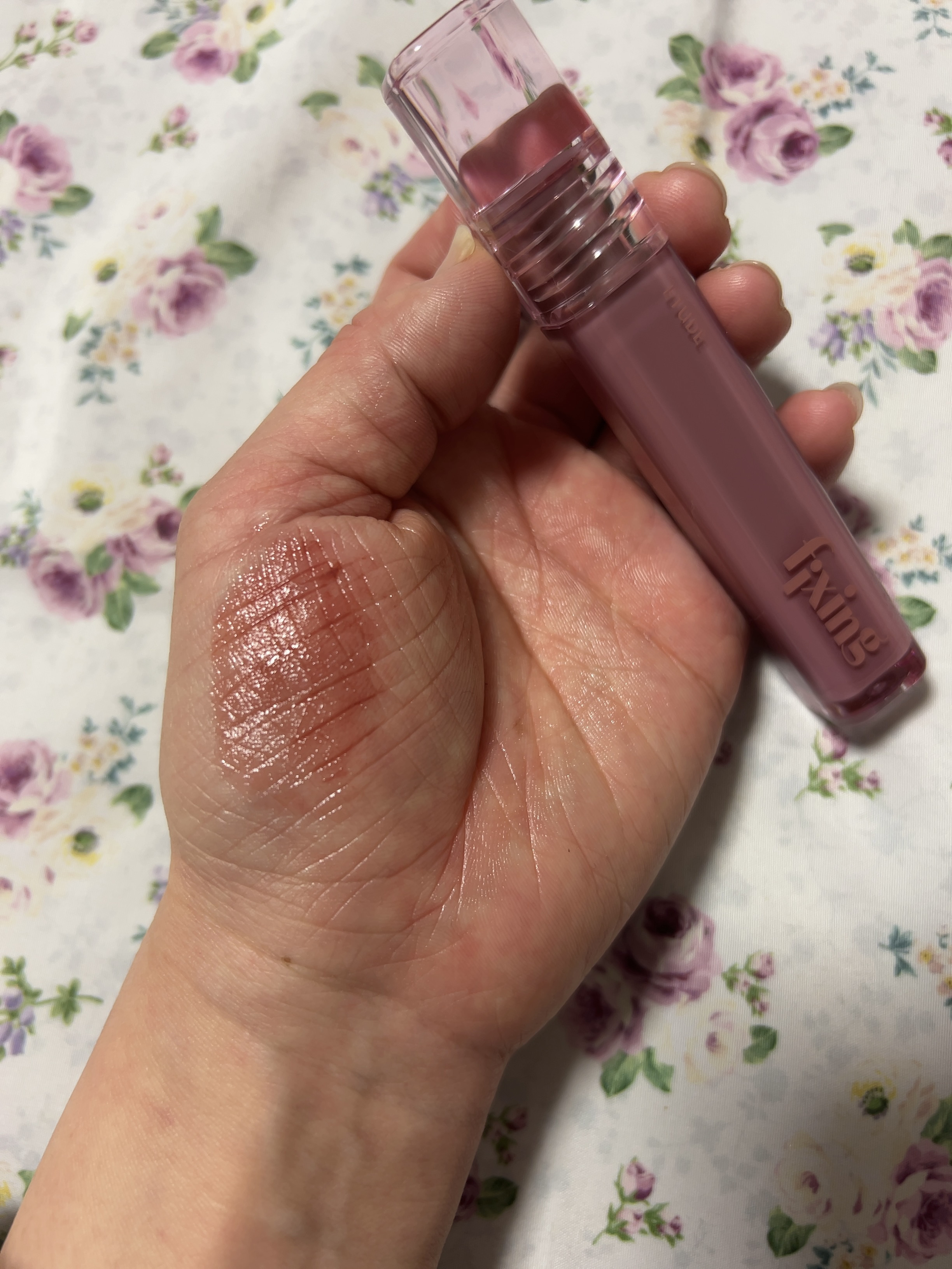 グロウ フィクシングティント モーヴメント/ETUDE/リップティントを使ったクチコミ（2枚目）