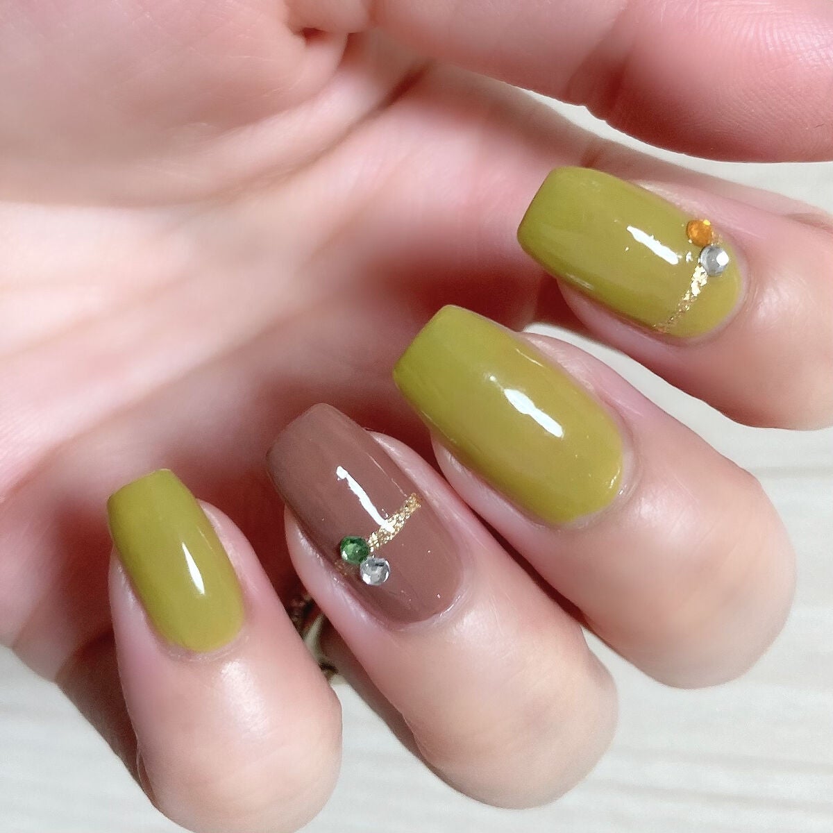 ネイル エナメル 細筆タイプ/ちふれ/マニキュアを使ったクチコミ(2枚目)