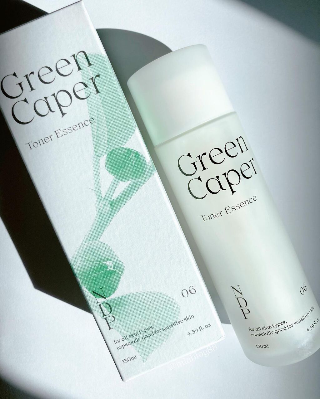 Green Caper Toner Essence/NATURAL DERMA PROJECT/化粧水を使ったクチコミ（1枚目）