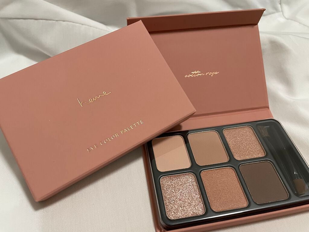 アイカラーパレット/heme/アイシャドウパレットを使ったクチコミ(1枚目)