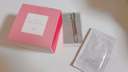 ナイトタイムパック 酵美人 2021/オルビス/フェイスクリームを使ったクチコミ(3枚目)