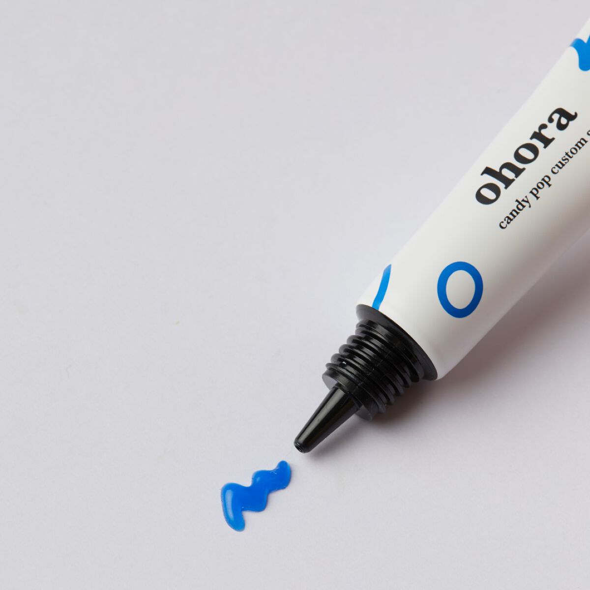 candy pop custom gel blue