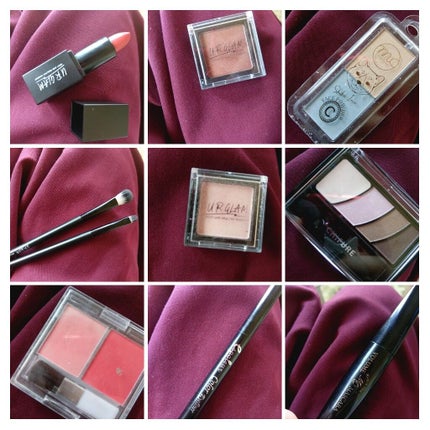 グラデーション アイ カラー(チップ付)/ちふれ/アイシャドウパレットを使ったクチコミ(2枚目)