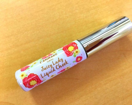 ジューシーレディリキッドチーク/キャンメイク/リキッドチークを使ったクチコミ(1枚目)