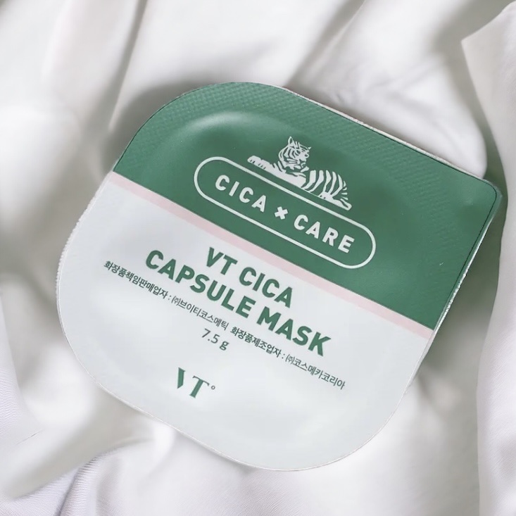 CICA カプセルマスク/VT/洗い流すパック・マスクを使ったクチコミ（1枚目）