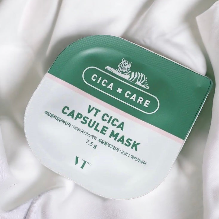 CICA カプセルマスク/VT/洗い流すパック・マスクを使ったクチコミ(1枚目)